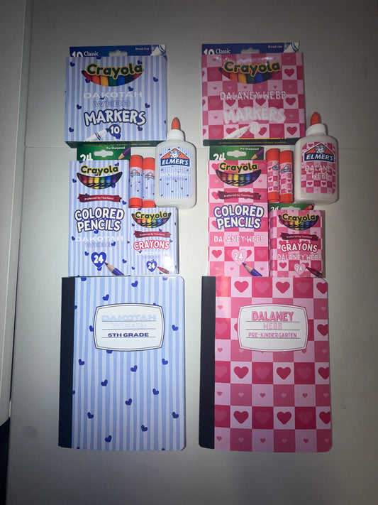 School Supply Bundles
